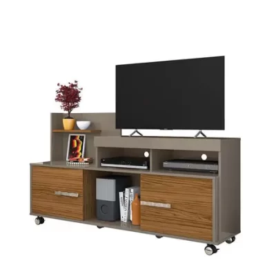 Rack Madetec Gaspar Fendi Naturale Cod:688442